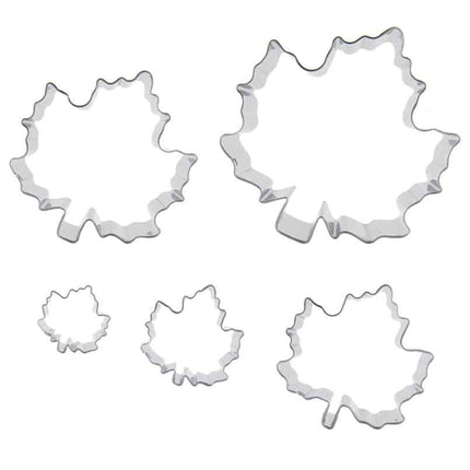 Cute Maple Leaf Shaped Eco-Friendly Stainless Steel Cookie Cutter - wnkrs