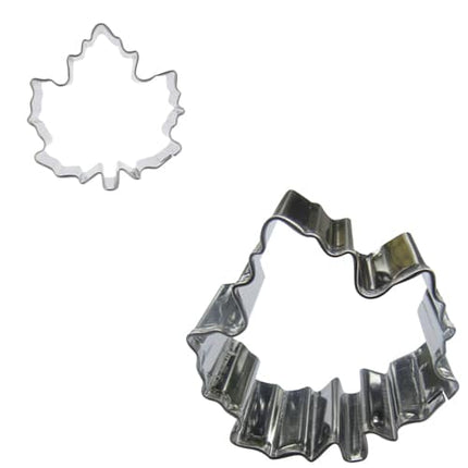 Cute Maple Leaf Shaped Eco-Friendly Stainless Steel Cookie Cutter - wnkrs