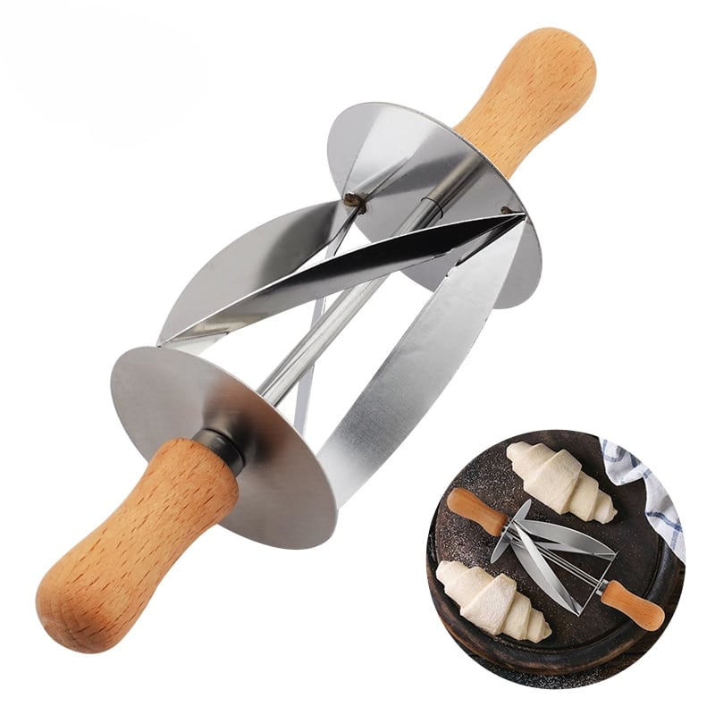 Rolling Cutter For Croissant Making