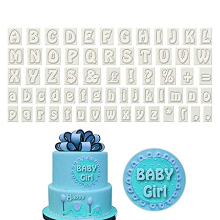Uppercase and Lowercase Alphabet Cookie Cutters Set - wnkrs