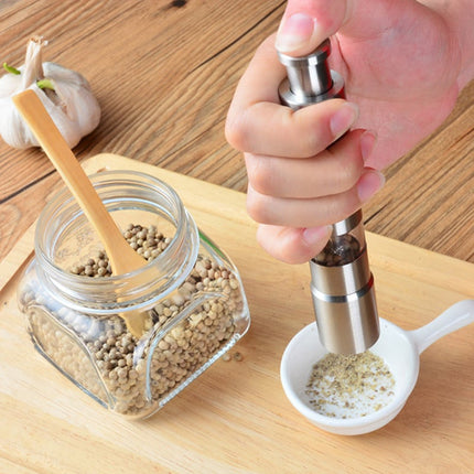 Manual Stainless Steel Salt and Pepper Mills - wnkrs