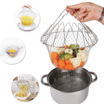 Foldable Cooking Mesh Baskets - wnkrs
