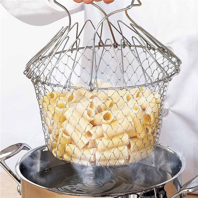 Foldable Cooking Mesh Baskets - wnkrs