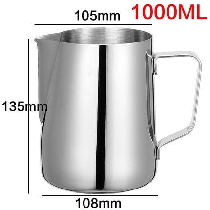 Silver Metal Milk Jug - wnkrs