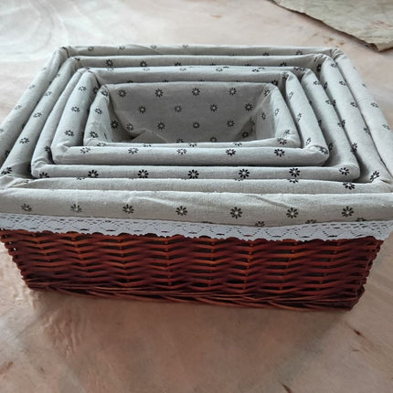 Handmade Rattan Storage Basket - wnkrs