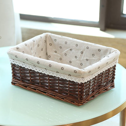 Handmade Rattan Storage Basket - wnkrs