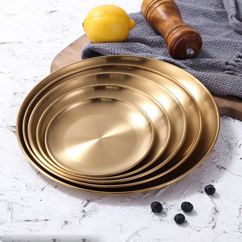 European Style Round Dinner Plate