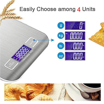 Stainless Steel Digital Kitchen Scale - wnkrs