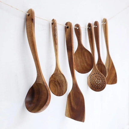 Natural Wood Cooking Spoons - wnkrs