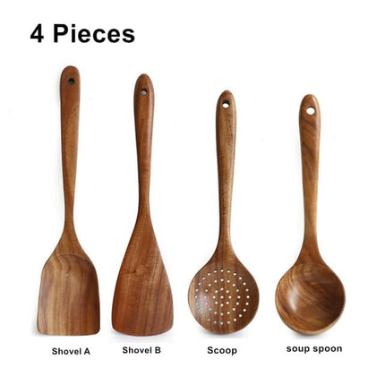 Natural Wood Cooking Spoons - wnkrs