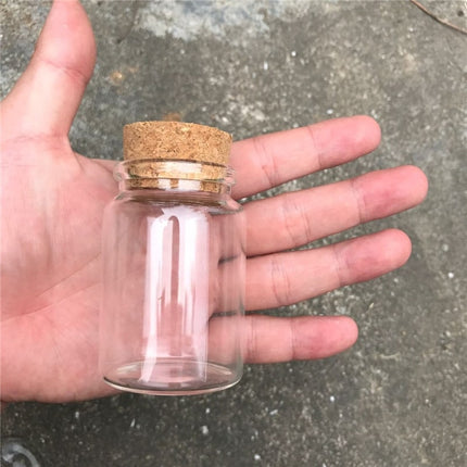 80 ml Glass Spice Jar with Cork Lid - wnkrs