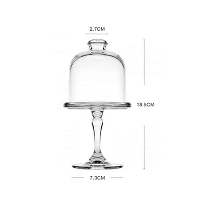 Glass Cake Tray with Lid - wnkrs