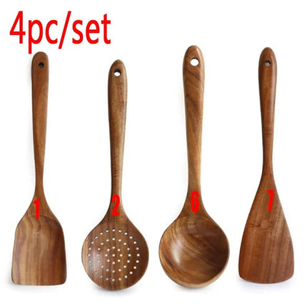 Natural Wood Cooking Utencils - wnkrs