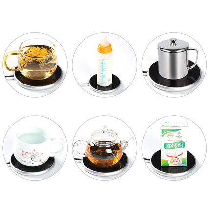 Round Coffee Cup Warmer with Timer - wnkrs