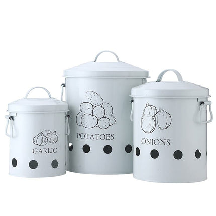 Kitchen Breathable Storage Bins with Handles - wnkrs