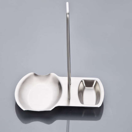 Eco-Friendly Stainless Steel Cooking Spoon and Pan Lid Rack - wnkrs