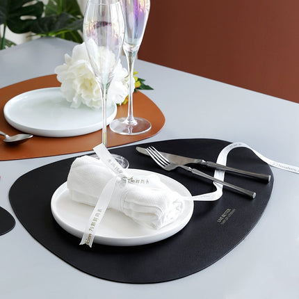 PU Leather Tableware Placemat - wnkrs