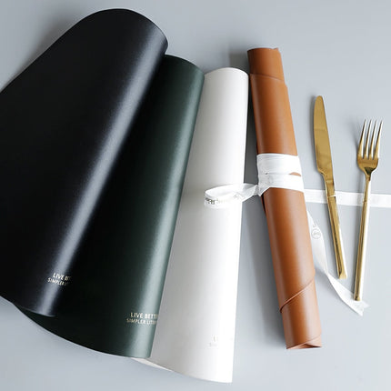 PU Leather Tableware Placemat - wnkrs