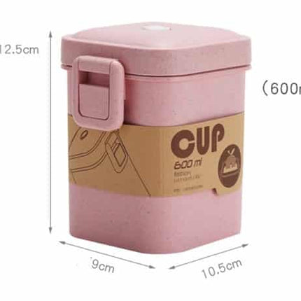 Eco-Friendly Wheat Straw Lunch Boxes and Soup Cups - wnkrs