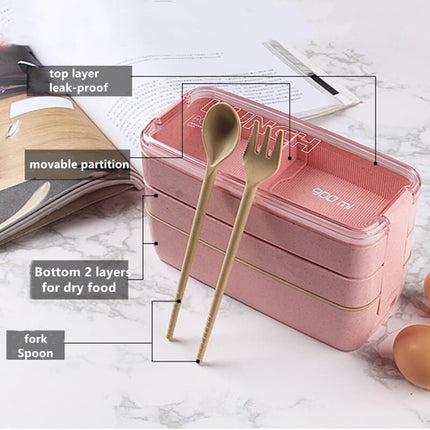 Eco-Friendly Wheat Straw Lunch Boxes and Soup Cups - wnkrs