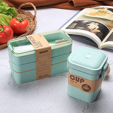 Eco-Friendly Wheat Straw Lunch Boxes and Soup Cups - wnkrs