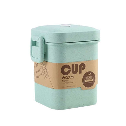 Eco-Friendly Wheat Straw Lunch Boxes and Soup Cups - wnkrs