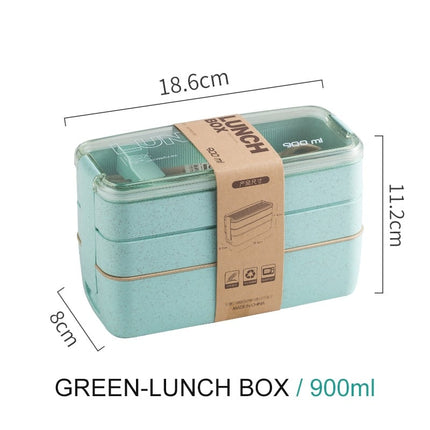 Portable 3 Layered Lunch Box - wnkrs