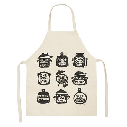 Cotton and Linen Apron - wnkrs