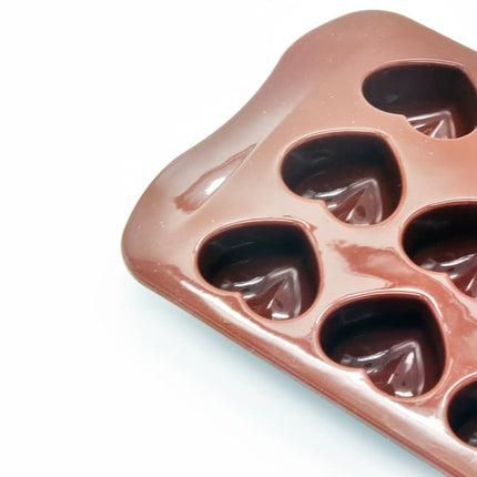 Non-Stick Heart Shaped Silicone Chocolate Mold - wnkrs
