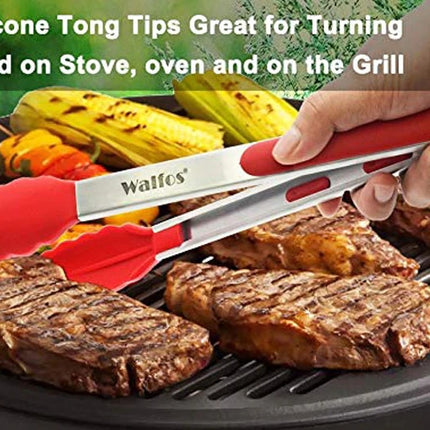 Silicone Serving BBQ Tongs - wnkrs