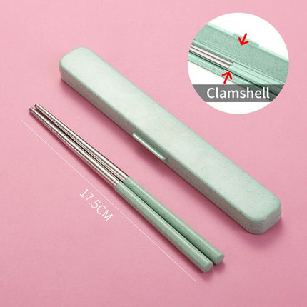 Chinese Style Portable Stainless Steel Chopsticks - wnkrs