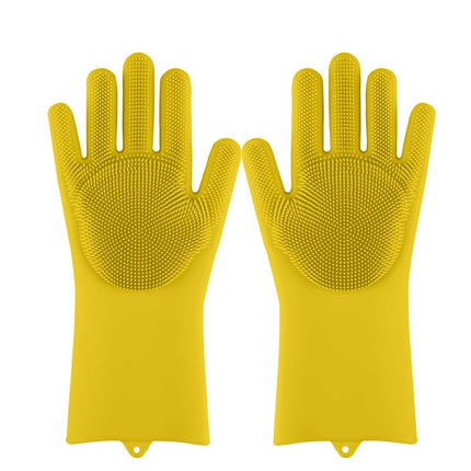 Silicone Dishwashing Scrubber Gloves - wnkrs