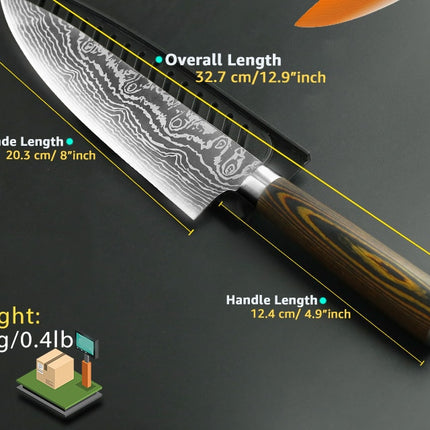 Carbon Stainless Steel Kitchen Knife - wnkrs
