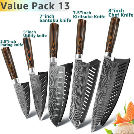 Carbon Stainless Steel Kitchen Knife - wnkrs