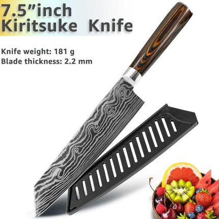 Carbon Stainless Steel Kitchen Knife - wnkrs