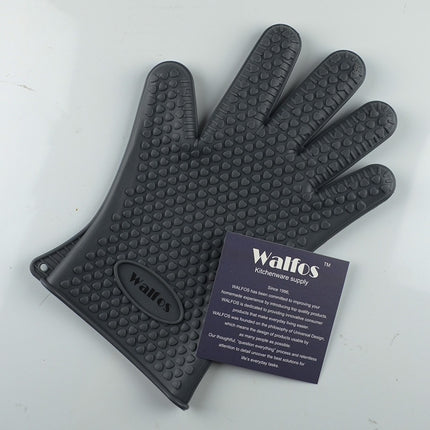 Heat Resistant Silicone Barbecue Gloves - wnkrs