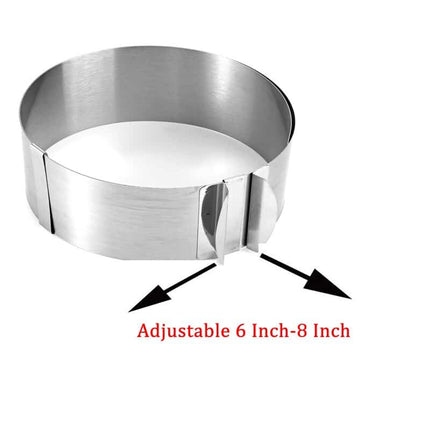 Stainless Steel Adjustable Baking Ring - Wnkrs