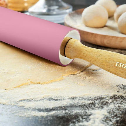 Pink Stainless Steel / Silicone Rolling Pin - wnkrs