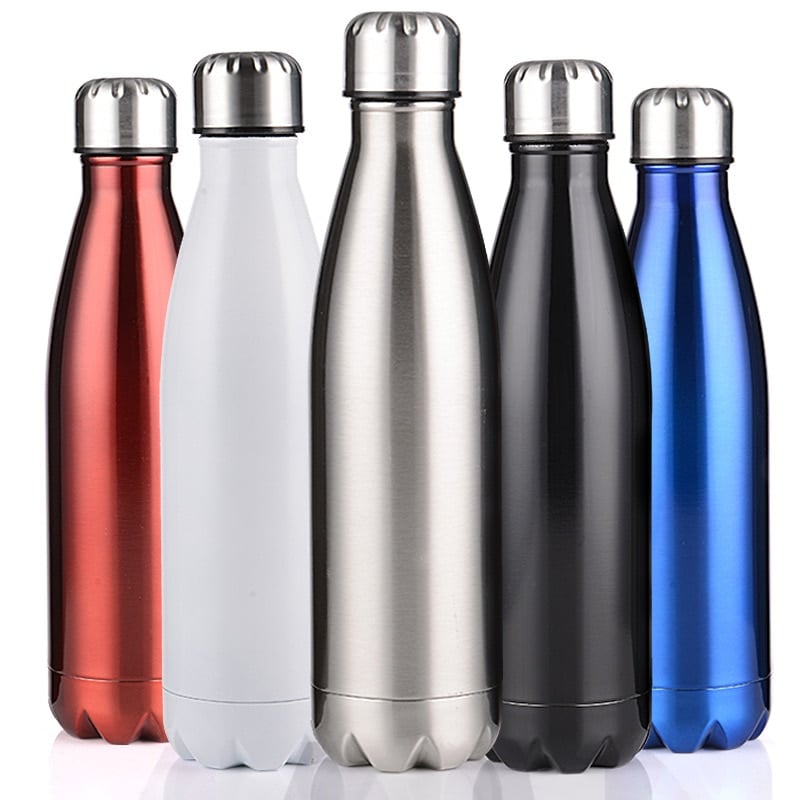 Double-Wall Insulated Steel Vacuum Flask