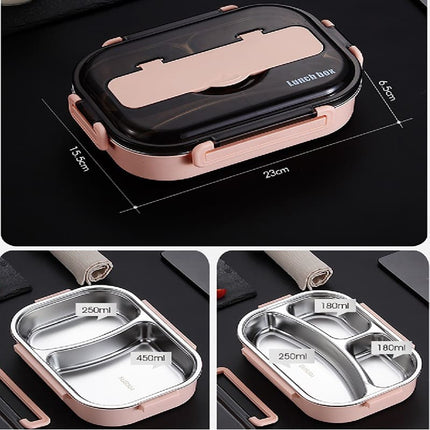 304 Stainless Steel Colorful Design Lunch Box - wnkrs