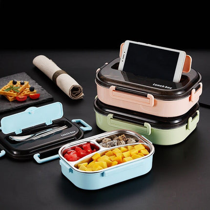 304 Stainless Steel Colorful Design Lunch Box - wnkrs