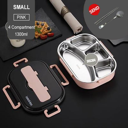 304 Stainless Steel Colorful Design Lunch Box - wnkrs