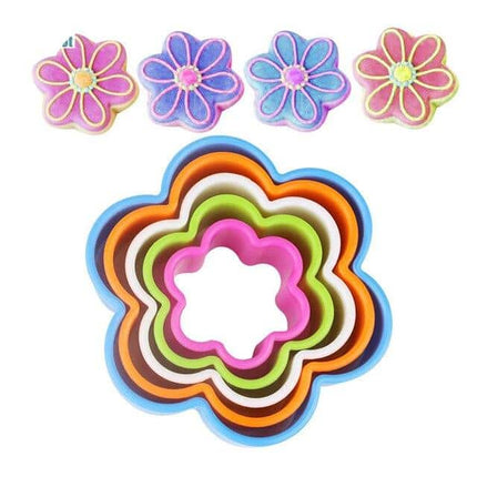 Cute Star Shaped Eco-Friendly Plastic Cookie Cutters Set - Wnkrs