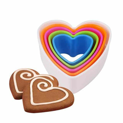 Cute Star Shaped Eco-Friendly Plastic Cookie Cutters Set - Wnkrs