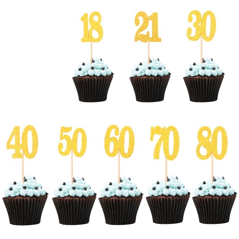 Cupcake's Number Topper