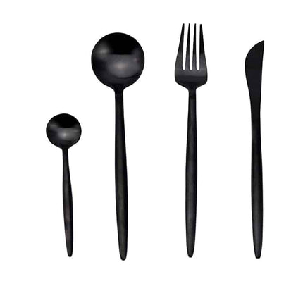 Matte Black Tableware Set - Wnkrs