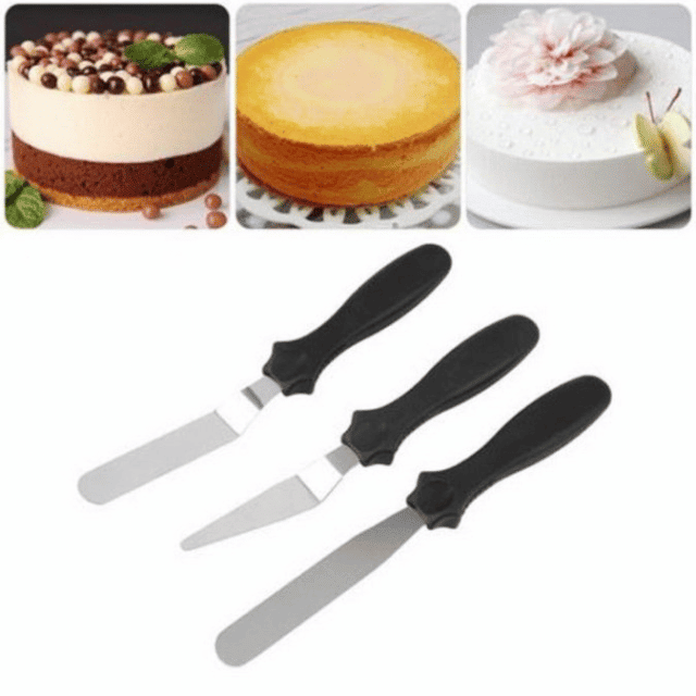 Handy Multifunctional Stainless Steel Pastry Spatulas Set