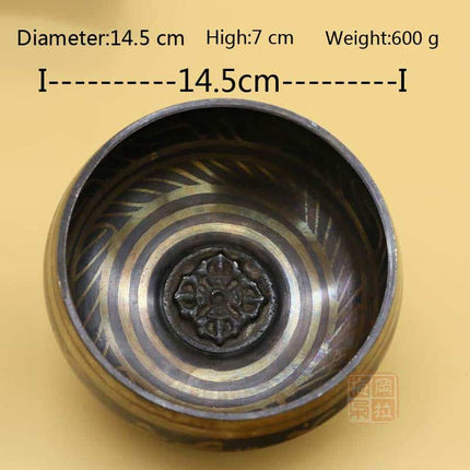 Tibetan Decorative Singing Bowl - Wnkrs