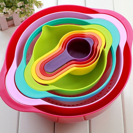 Mixing Cooking Bowls Set 10 Pcs - Wnkrs