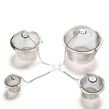 Cute Reusable Bowl Shaped Durable Stainless Steel Tea Strainer - Wnkrs